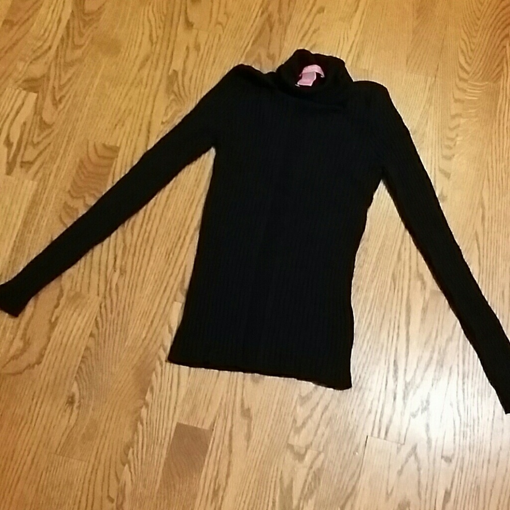 Catherine malandrino stretchy turtleneck sweater